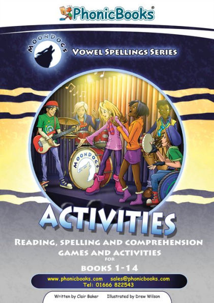 Phonic Books Moon Dogs Set 3 Vowel Spellings Activities: Photocopiable Activities Accompanying Moon Dogs Set 3 Vowel Spellings Books for Older Readers (Two Spellings for a Vowel Sound)