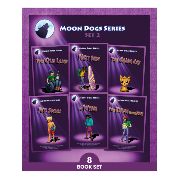 Phonic Books Moon Dogs Set 2: Decodable for Older Readers (CVC Level, Consonant Blends and Teams)