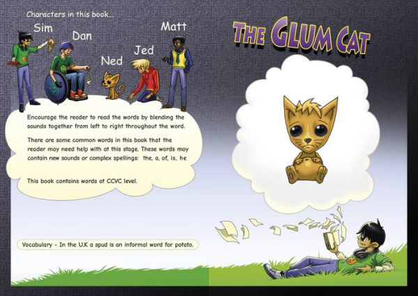 Phonic Books Moon Dogs Set 2: Decodable for Older Readers (CVC Level, Consonant Blends and Teams)