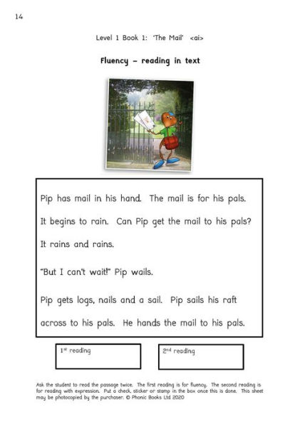 Phonic Books Dandelion Readers Vowel Spellings Level 1 The Mail Activities: Activities Accompanying Dandelion Readers Vowel Spellings Level 1 The Mail (One Spelling for Each Vowel Sound)