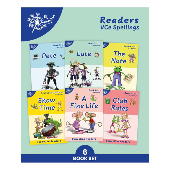 Phonic Books Dandelion Readers VCe Spellings: Decodable Books for Beginner Readers VCe Spellings