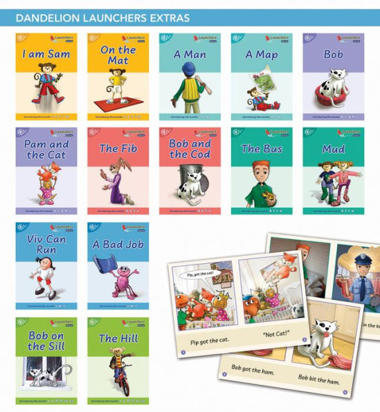 Phonic Books Dandelion Launchers Extras Stages 1-7 I Am Sam: Decodable for Beginner Readers Sounds of the Alphabet