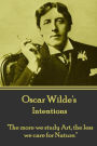 Oscar Wilde - Intentions: 