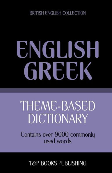 Theme-based dictionary British English-Greek