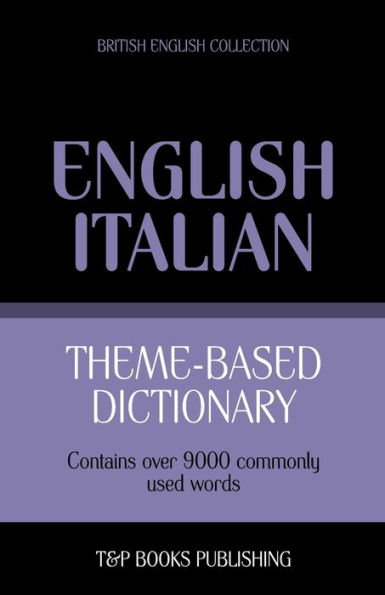 Theme-based dictionary British English-Italian