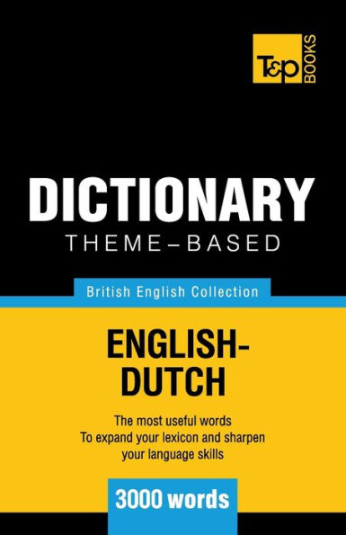 Theme-based dictionary British English-Dutch - 3000 words