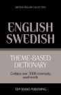 Theme-based dictionary British English-Swedish - 3000 words