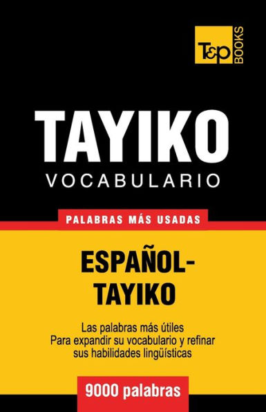 Vocabulario espaï¿½ol-tayiko