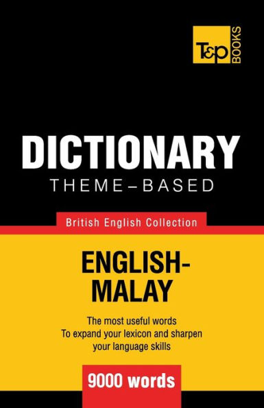 Theme-based dictionary British English-Malay