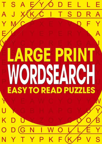 Large Print Wordsearch