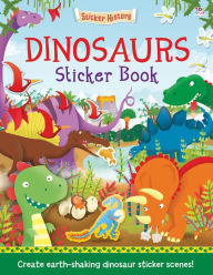 Title: Dinosaurs Sticker Book: Create earth-shaking dinosaur sticker scenes!, Author: Joshua George