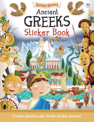 Title: Ancient Greeks Sticker Book: Create spectacular Greek sticker scenes!, Author: Joshua George