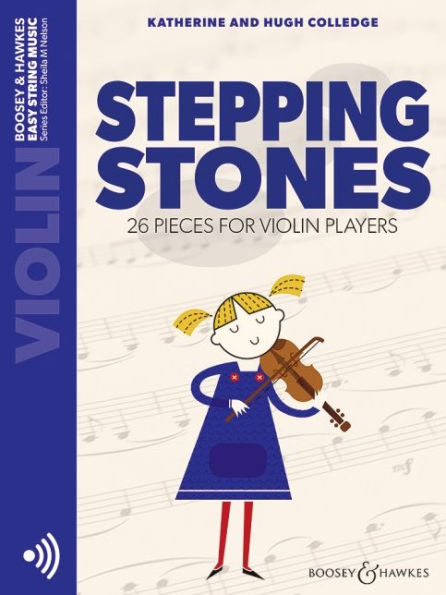 Stepping Stones: 26 Pieces for Violin Players Violin Part Only and Online Audio files