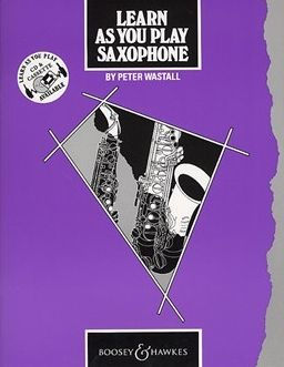 Learn As You Play Saxophone Book/Online Audio