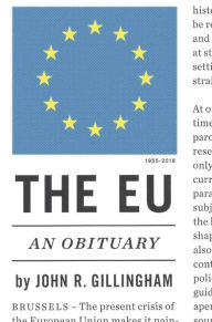 Title: The E.U.: An Obituary, Author: John R. Gillingham