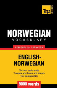 Title: Norwegian vocabulary for English speakers - 9000 words, Author: Andrey Taranov