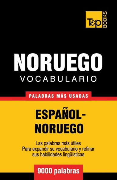 Vocabulario Espaï¿½ol-Noruego