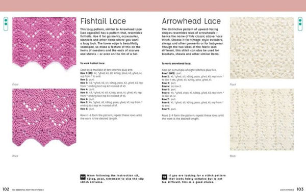 100 Essential Knitting Stitches