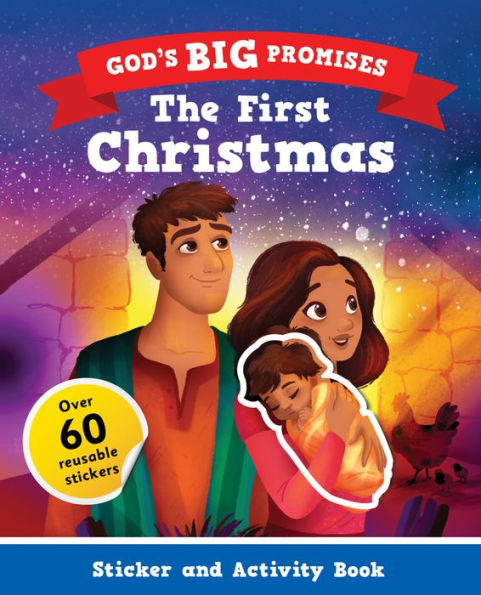 God's Big Promises Christmas Sticker and Activity Book