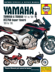 Title: Yamaha TDM850 & TRX850 '91 to '99 and XTZ750 Super Tenere '89 to '95, Author: Editors of Haynes Manuals