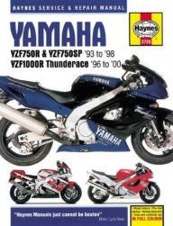 Title: Yamaha YZF750R, YZF750SP & YZF1000R, '93-'00, Author: Haynes Publishing
