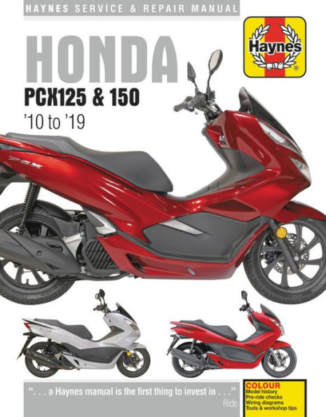 Honda PCX125 and 150: '10 to '19