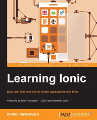 Title: Learning Ionic, Author: Arvind Ravulavaru
