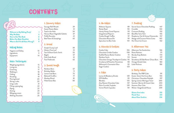 Peter's Baking Party: Fun & Tasty Recipes for Future Baking Stars!