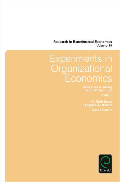 Experiments in Organizational Economics