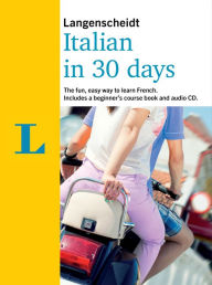 Title: Italian in 30 days, Author: Langenscheidt