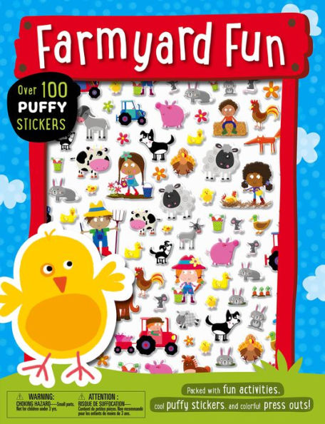 Puffy Stickers Farmyard Fun
