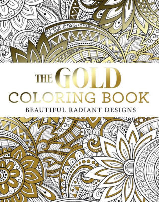 gold coloring bookarcturus publishing paperback