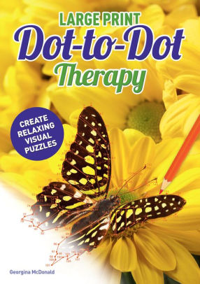 Large Print Dot To Dot Therapy Dinosaur Connect The Dots