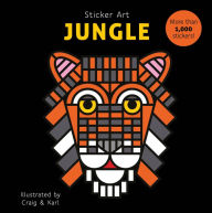 Title: Sticker Art Jungle, Author: Wayne Bailey