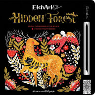 Title: Etchart: Hidden Forest: Reveal the wonders of the wild in 9 amazing Etchart scenes, Author: AJ Wood