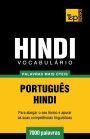 Vocabulï¿½rio Portuguï¿½s-Hindi - 7000 palavras mais ï¿½teis