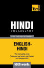 Hindi vocabulary for English speakers - 5000 words