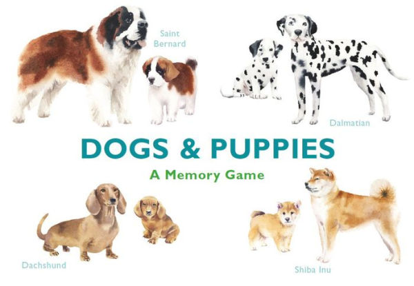 Dogs & Puppies: A Memory Game