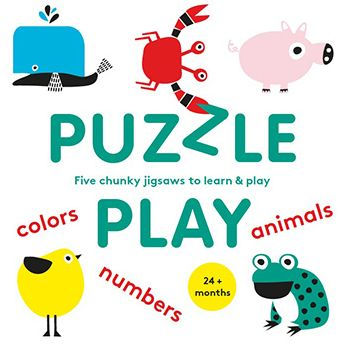 Puzzle Play: Five Chunky Jigsaws to Learn & Play (The educational jigsaw puzzle for kids)