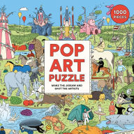 Title: Pop Art Puzzle 1000 Piece Puzzle: Make the Jigsaw and Spot the Artists