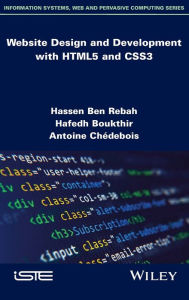 Title: Website Design and Development with HTML5 and CSS3, Author: Hassen Ben Rebah