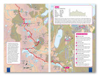 Alternative view 4 of Hiking the Pacific Crest Trail: PCT - three-part guidebook and map books for thru and section hikers