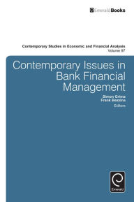 Title: Contemporary Issues in Bank Financial Management, Author: J. Richard Aronson