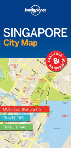 Title: Lonely Planet Singapore City Map 1, Author: Lonely Planet