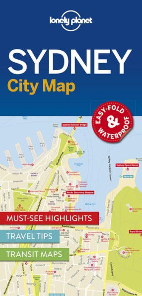 Lonely Planet Sydney City Map 1