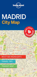 Title: Lonely Planet Madrid City Map 1, Author: Lonely Planet