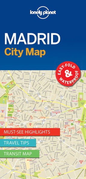 Lonely Planet Madrid City Map 1