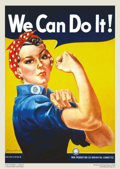 Adult Jigsaw Puzzle J. Howard Miller: Rosie the Riveter Poster: 1000-Piece Jigsaw Puzzles