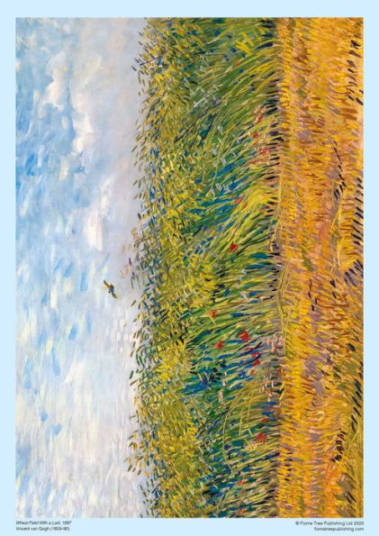 Vincent van Gogh - Wheatfield with a Lark 1000 Piece Jigsaw Puzzle
