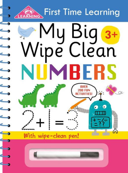 My Big Wipe Clean Numbers: Wipe-Clean Workbook